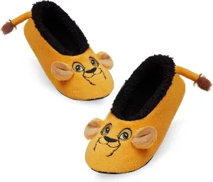 Disney Official Fuzzy Slippers, Collection, Cozy Slippers with Fleece Lining, Stitch Slippers, Non Slip Slippers, Gift Fans
