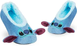 Disney Official Fuzzy Slippers, Collection, Cozy Slippers with Fleece Lining, Stitch Slippers, Non Slip Slippers, Gift Fans