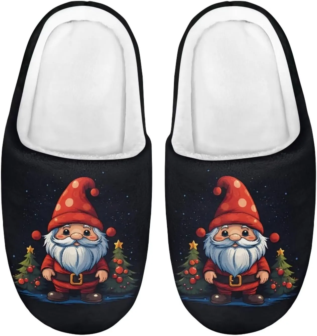 DISNIMO Boys Girls Cozy-House Bedroom Slippers Warm Plush Winter Cotton Slipper Kids Indoor Non-Slip Shoes 9-14.5