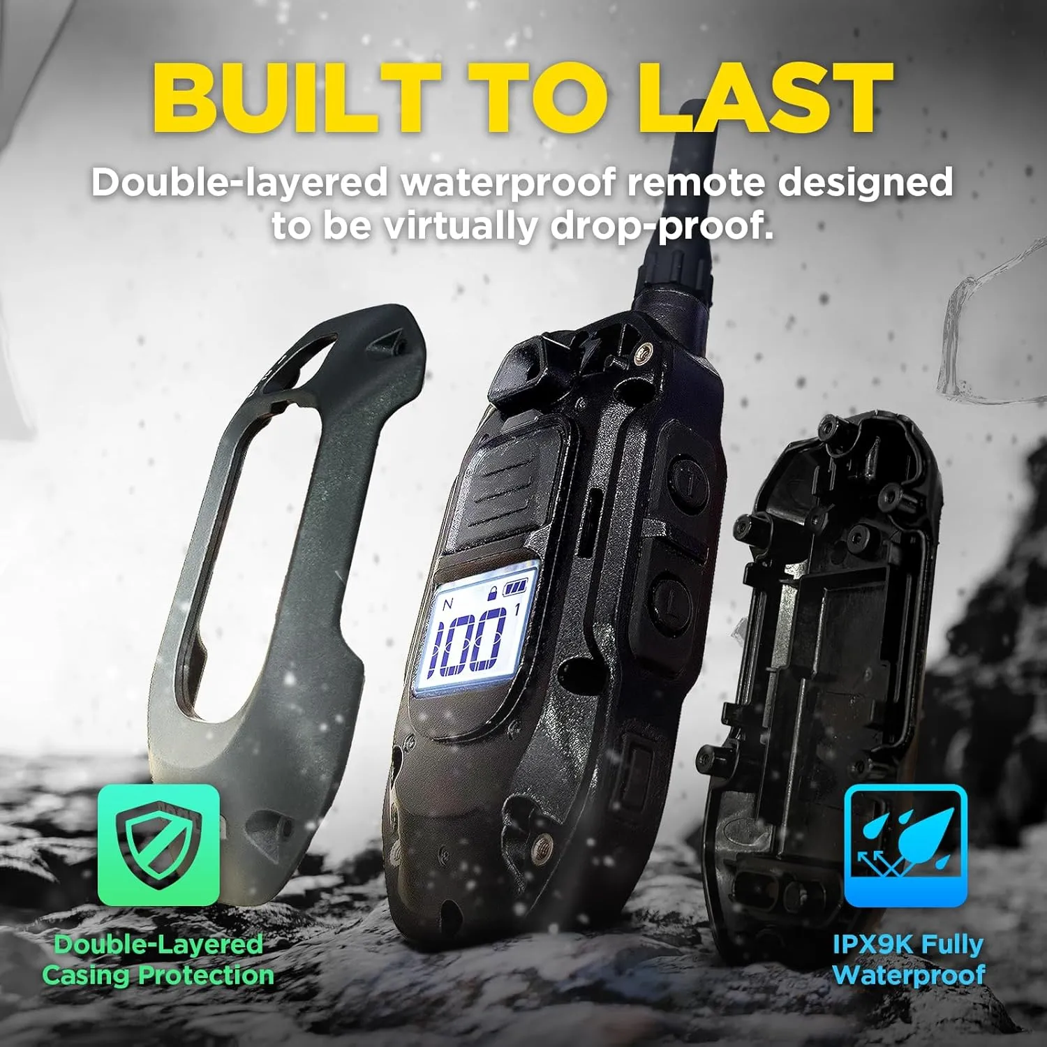 Dogtra 280X 1/2-Mile Range Training 1-Dog E-Collar System with LED Locate Light