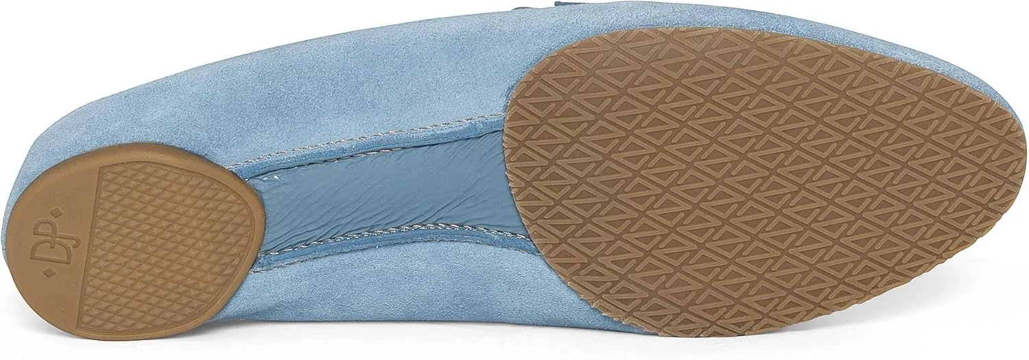 Donald Pliner Women's Bless Distressed Mules, Closed Toe Comfort Loafers, Slip On Mules for Women