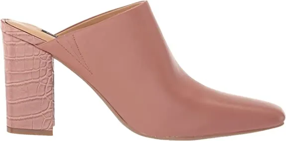 Door-to-door delivery Block New Light Pumps Nine Ariane Squared Heel Toe Fashion Rust Best value On West Slip