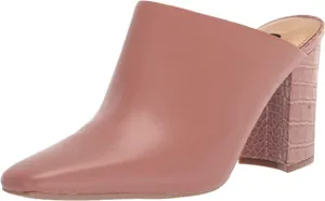 Door-to-door delivery Block New Light Pumps Nine Ariane Squared Heel Toe Fashion Rust Best value On West Slip
