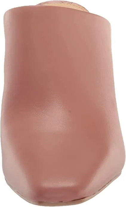 Door-to-door delivery Block New Light Pumps Nine Ariane Squared Heel Toe Fashion Rust Best value On West Slip