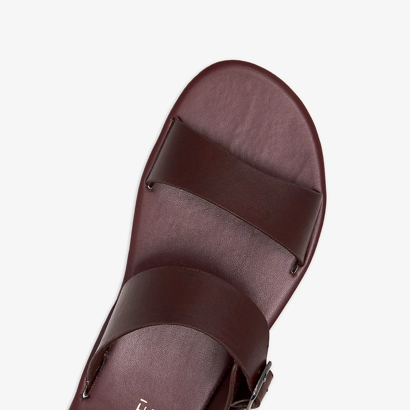 Double Strap Leather Chappal