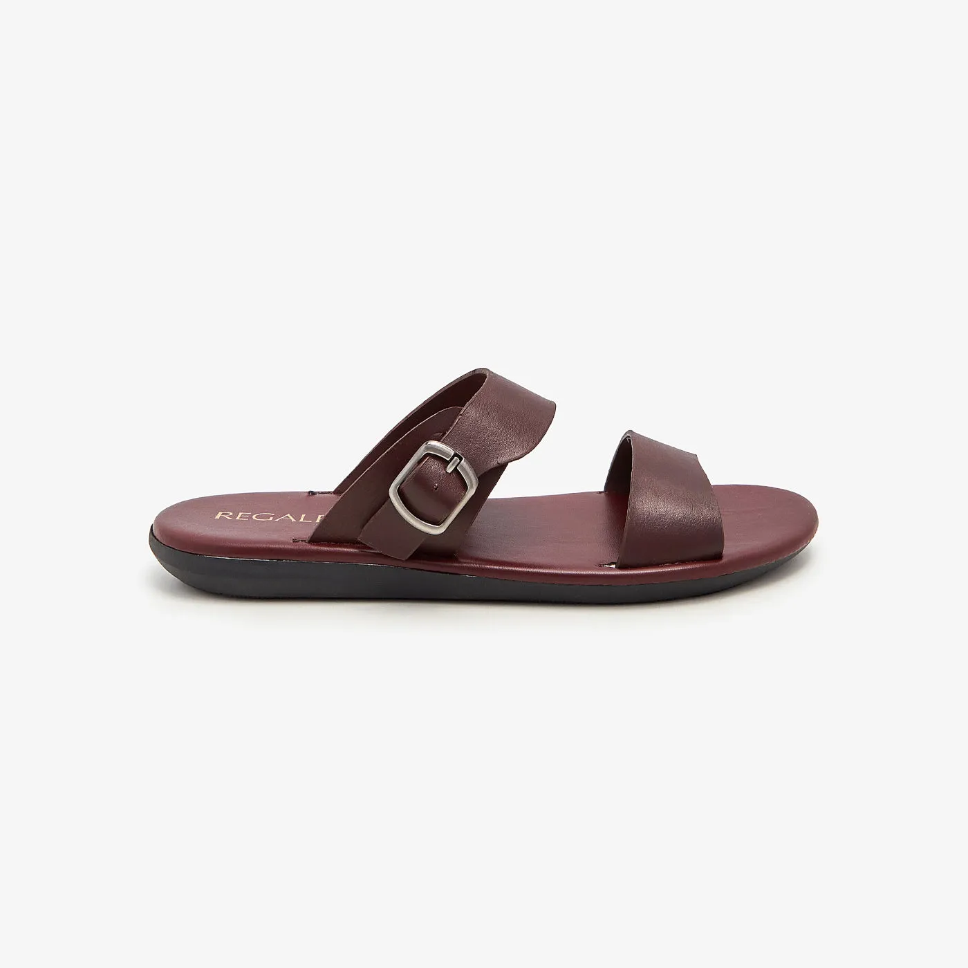 Double Strap Leather Chappal