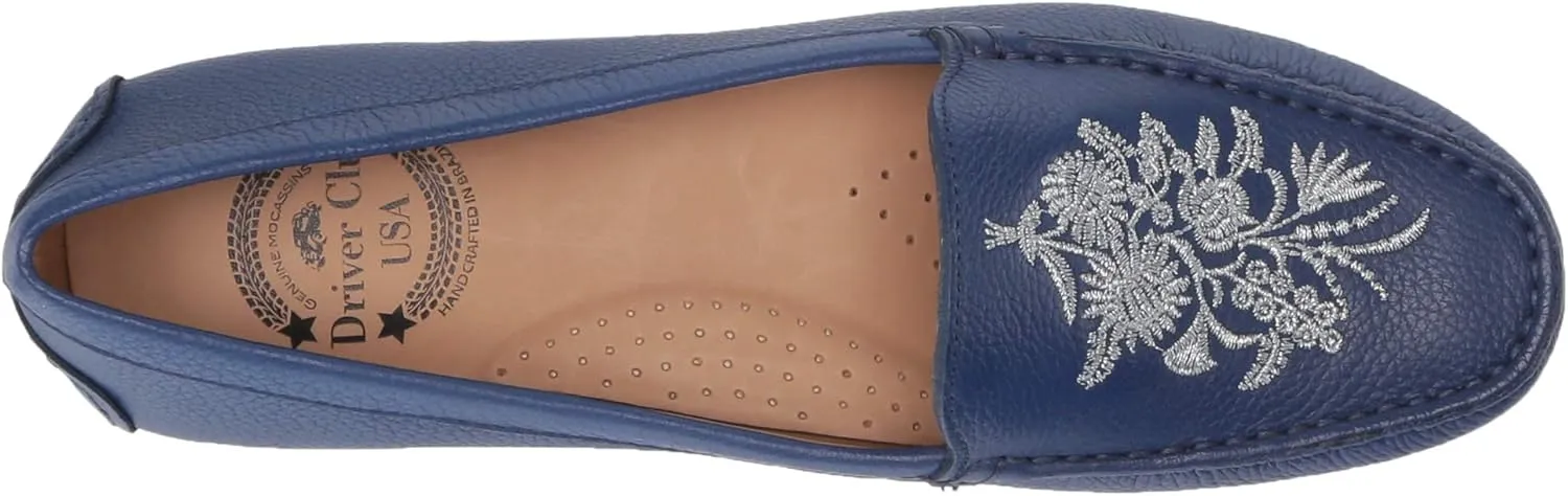 Driver Club USA Women's Leather Made in Brazil Nashville Loafer