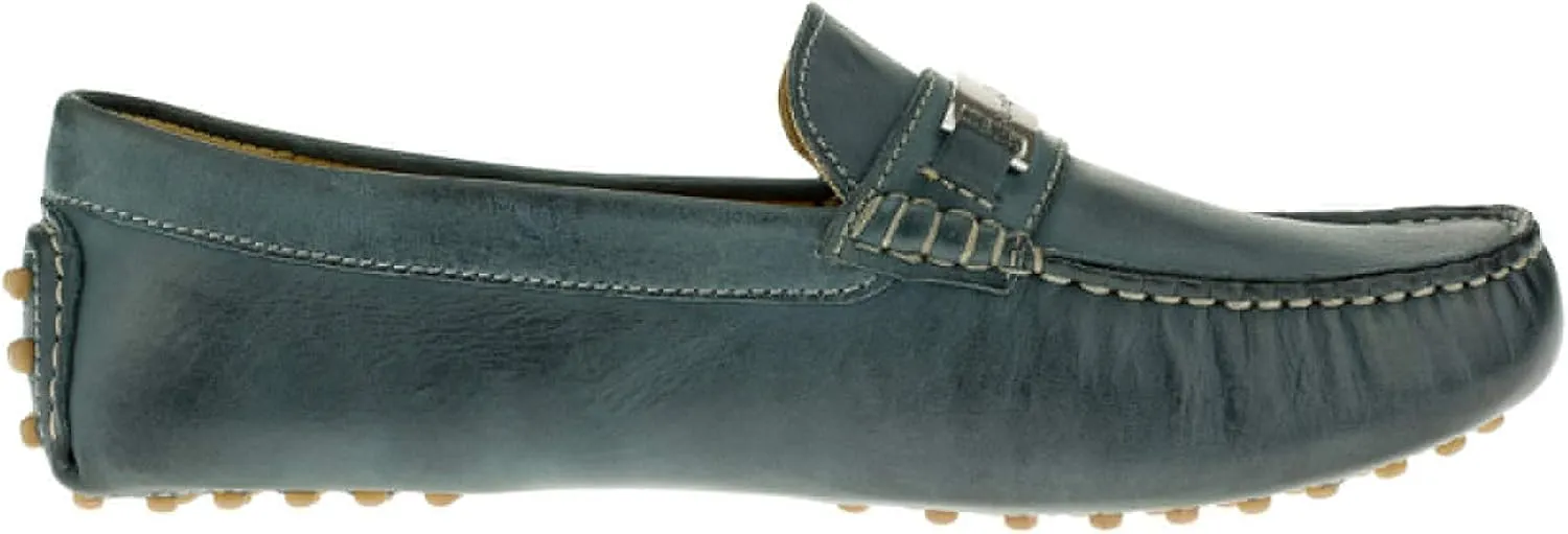 DTI BB Signature Mens Drenot Leather Slip-On Driving Shoes Moccasin Loafer