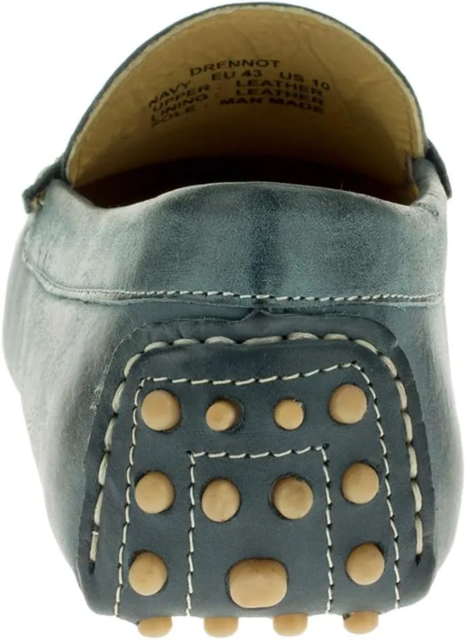 DTI BB Signature Mens Drenot Leather Slip-On Driving Shoes Moccasin Loafer