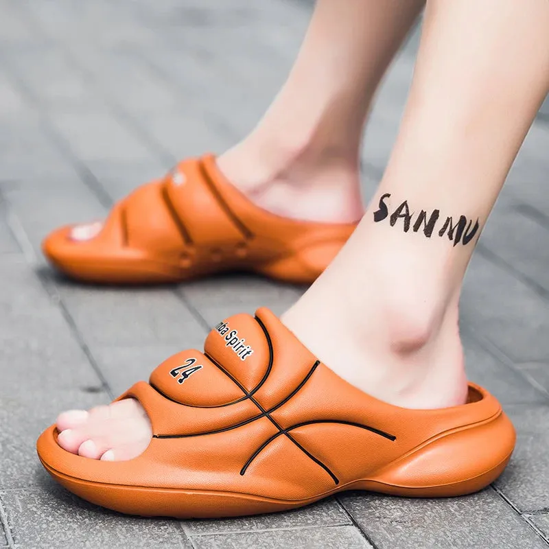 dual purpose anti slip trendy basketball Slippers