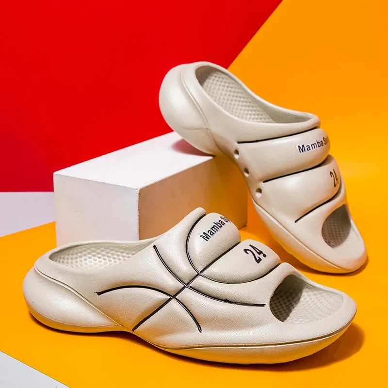 dual purpose anti slip trendy basketball Slippers