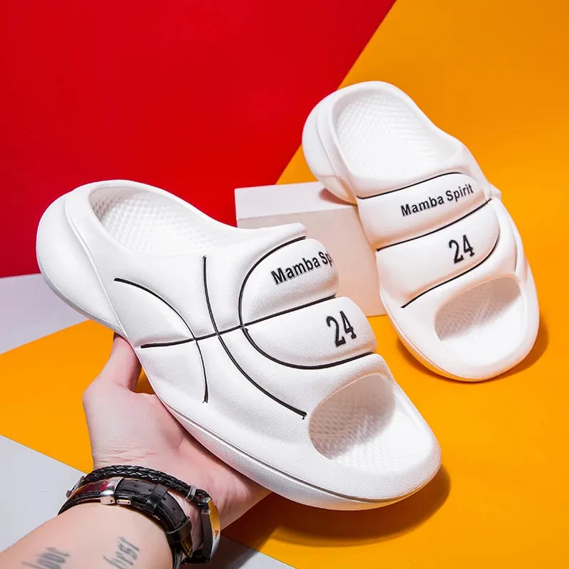 dual purpose anti slip trendy basketball Slippers