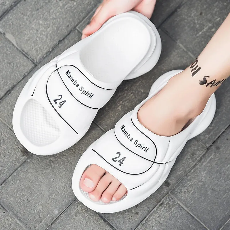 dual purpose anti slip trendy basketball Slippers