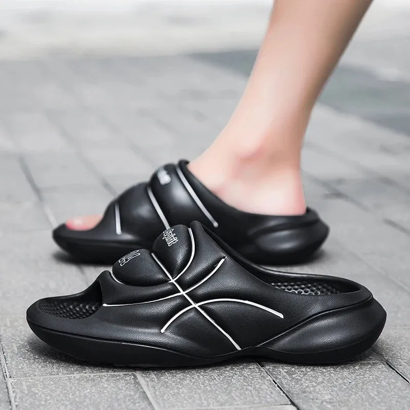 dual purpose anti slip trendy basketball Slippers