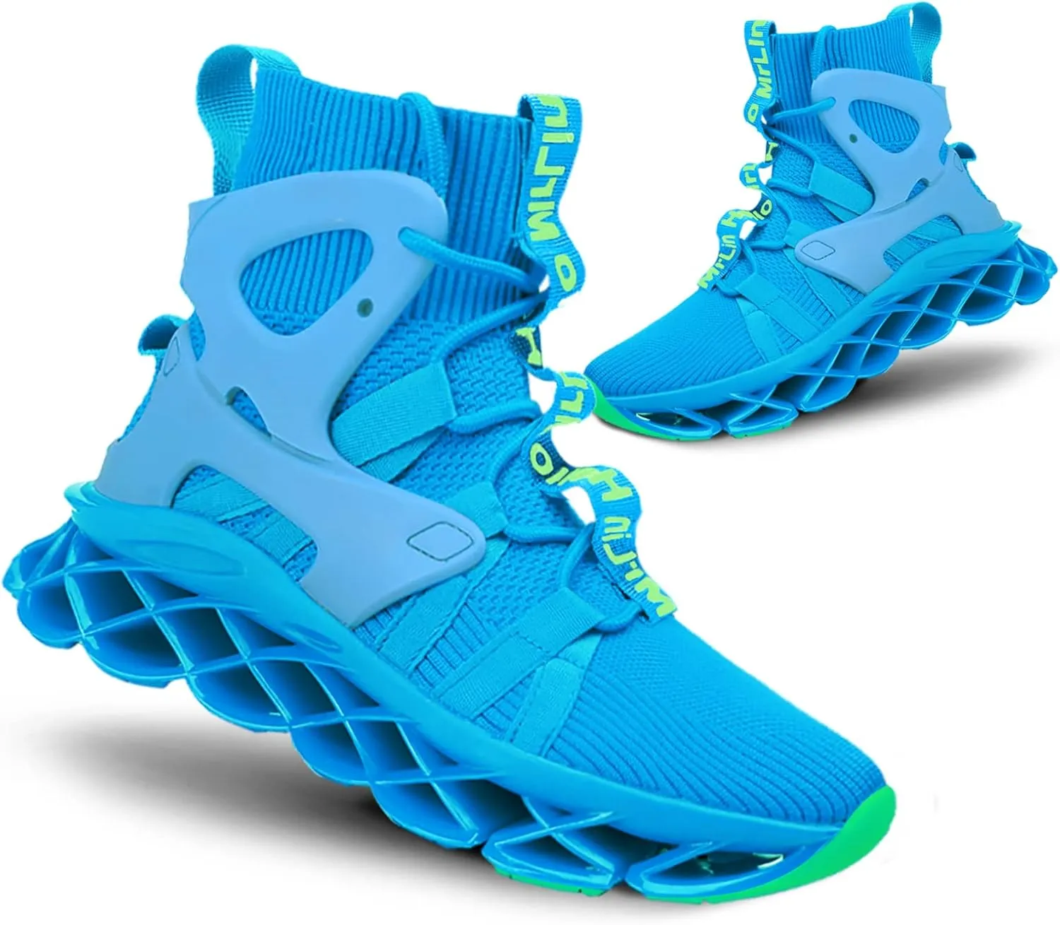 DUDHUH Women's Fashion Sneakers Running Shoes Womens Non Slip Comfortable Blade Type Athletic Walking Shoes for Women