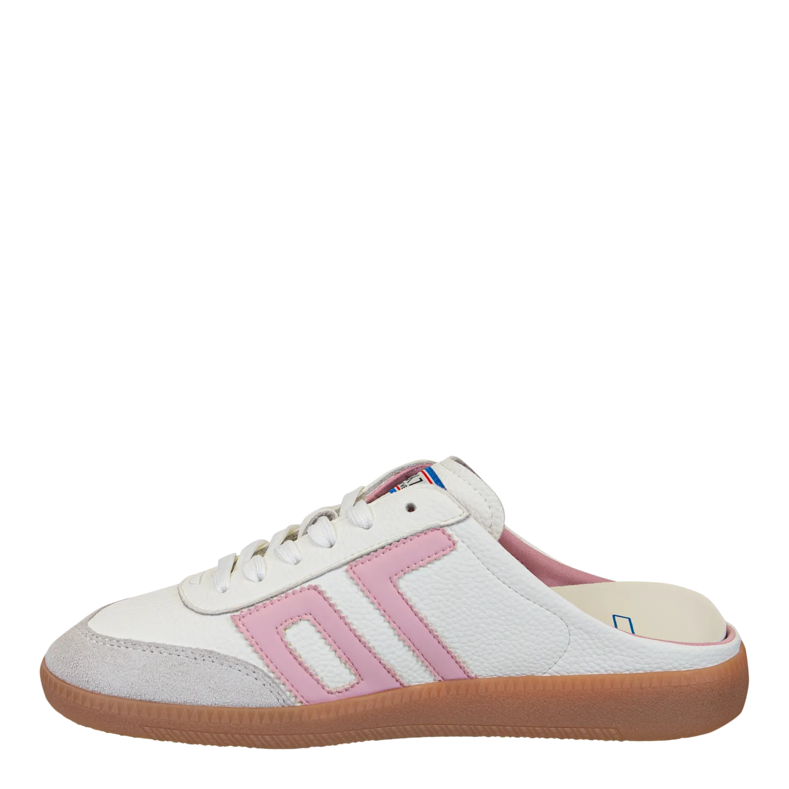 EASTER in WHITE PINK Backless Sneakers