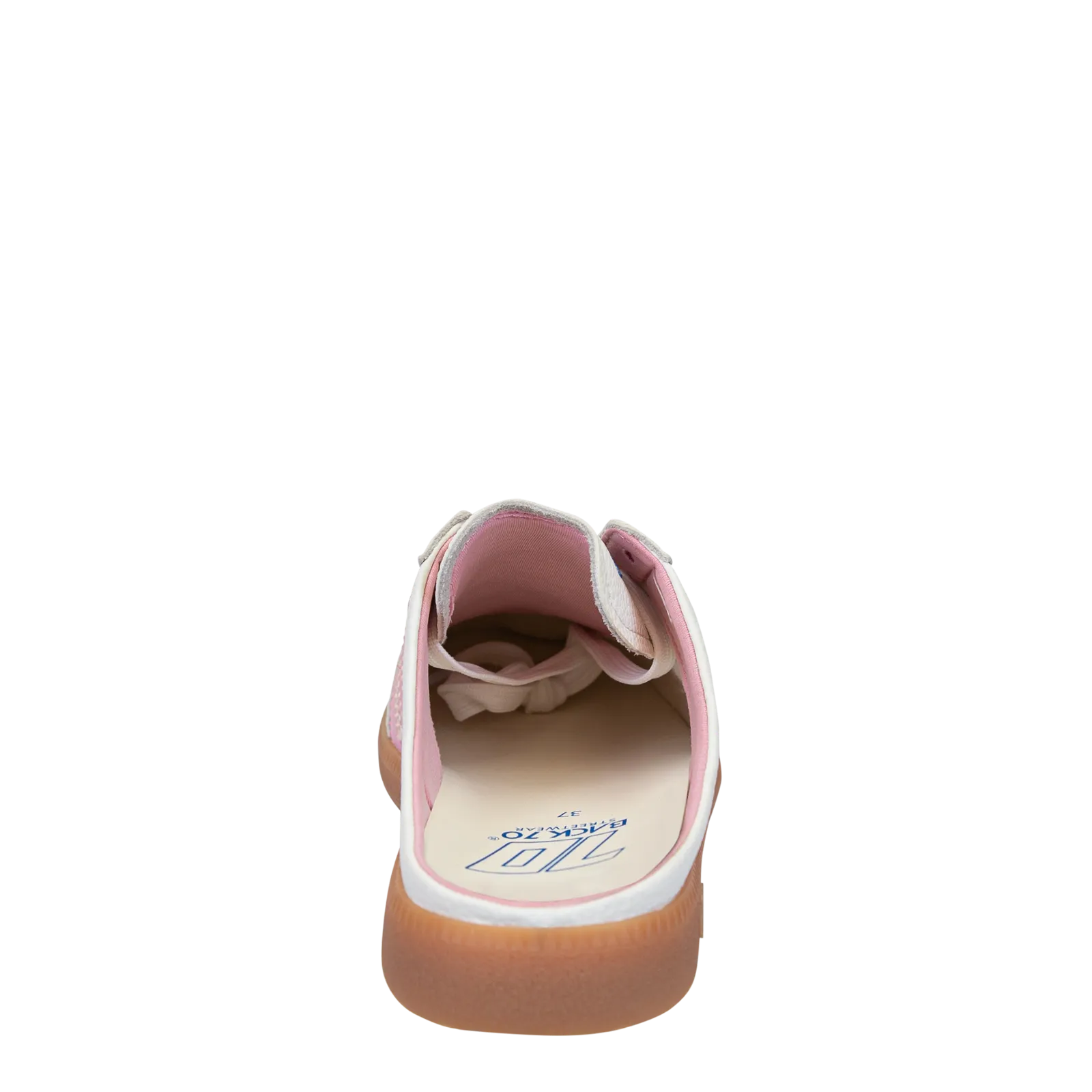 EASTER in WHITE PINK Backless Sneakers