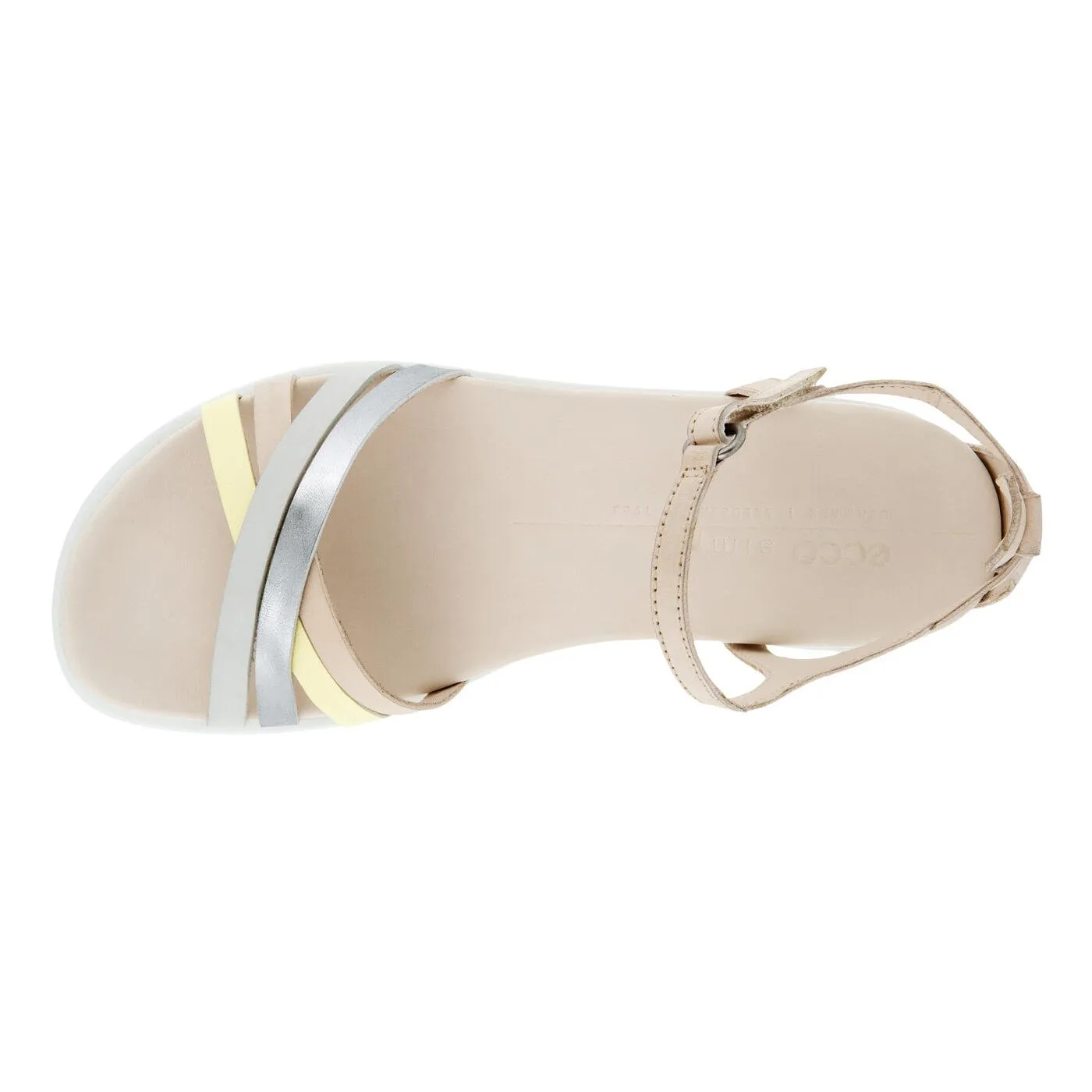 Ecco Simpil Sandal 209213 - Multi/Limestone