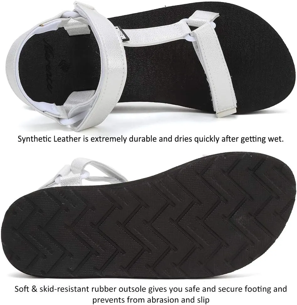 EQUICK Women’s Arch Support Athletic Sandal Yoga Mat Insole Beach Shoes Outdoor Sports and Indoor
