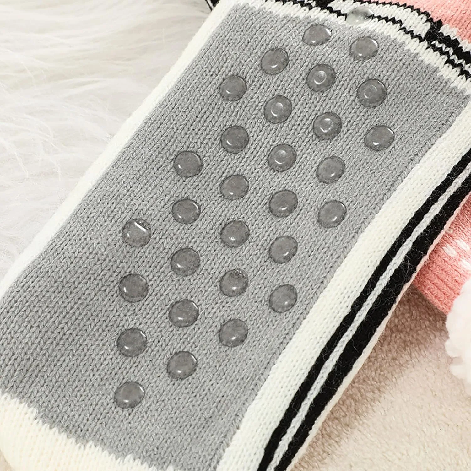 Extra thick lambskin socks, winter floor socks, women's extra thick lambskin floor socks, slipper socks
