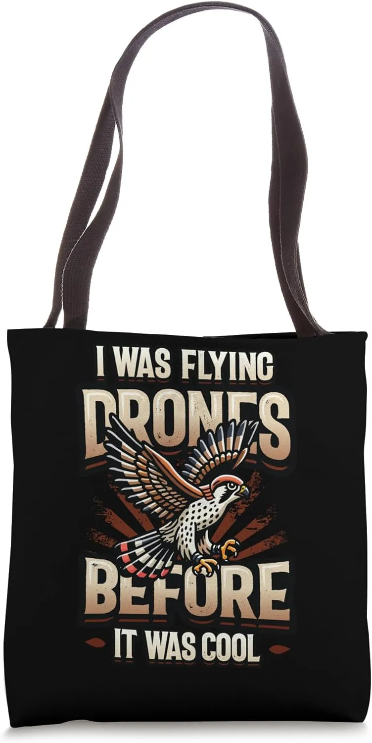 Falcon Trainer Hawk Falconry Tote Bag