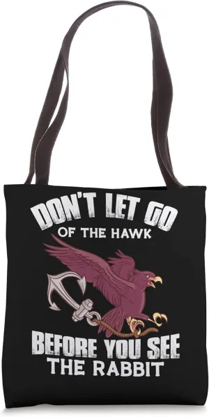 Falconer Falconry Peregrine Falcon Ornithology Falcon Tote Bag