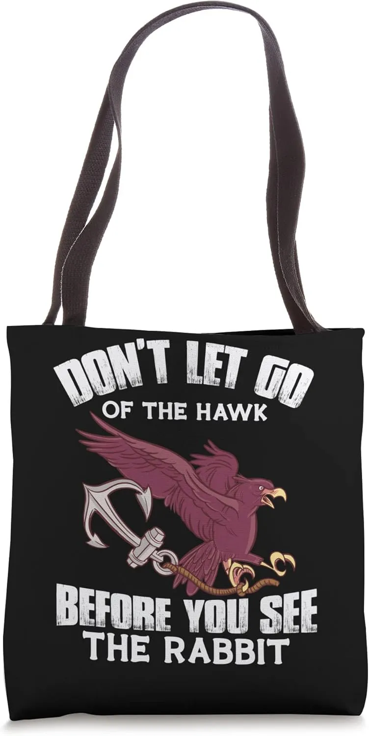 Falconer Falconry Peregrine Falcon Ornithology Falcon Tote Bag
