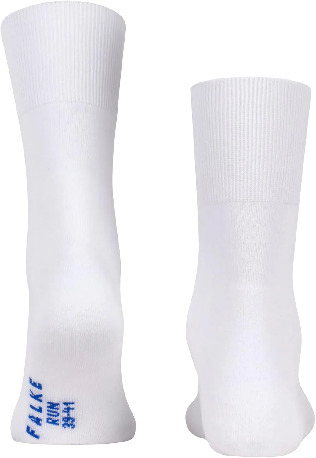 FALKE Unisex Run Cotton Socks, Blue (Navy Blue Melange 6490), 10.5-11.5