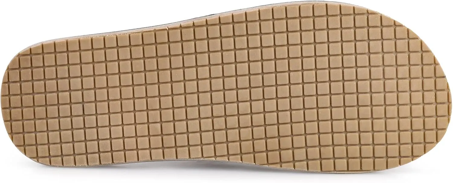 FIEEIF Mens Casual Flip Flops Comfortable Arch Support Outdoor Thong Slide Sandals Fashion Beach Slippers for Men