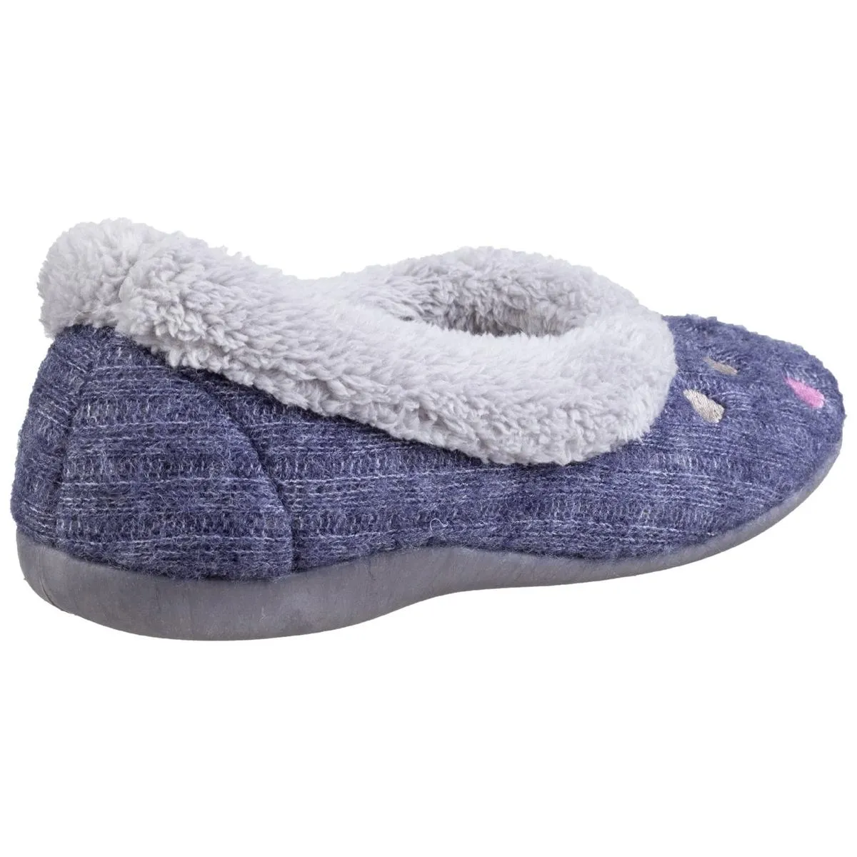 Fleet & Foster Alaska Slip On Slippers Navy