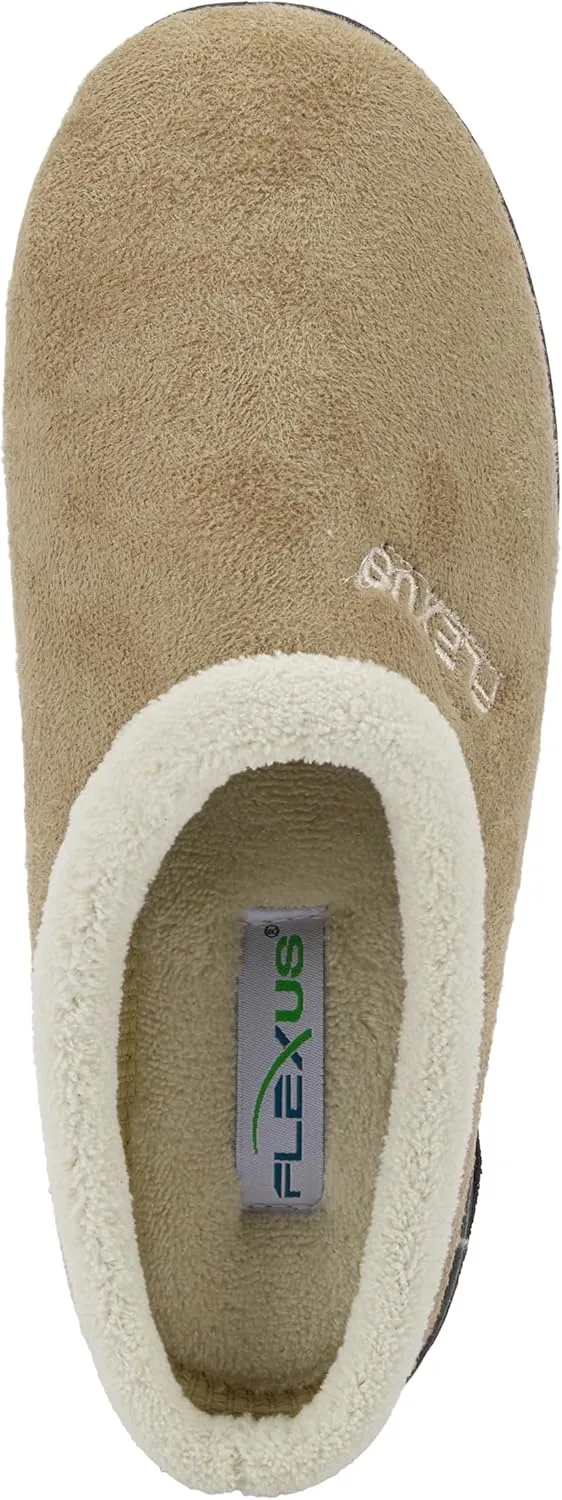 Flexus Spring Step Ivana Indoor Slipper For Women - Slip On House Slippers For Woman With Contrast Collar - Slip Proof Clogs For Women