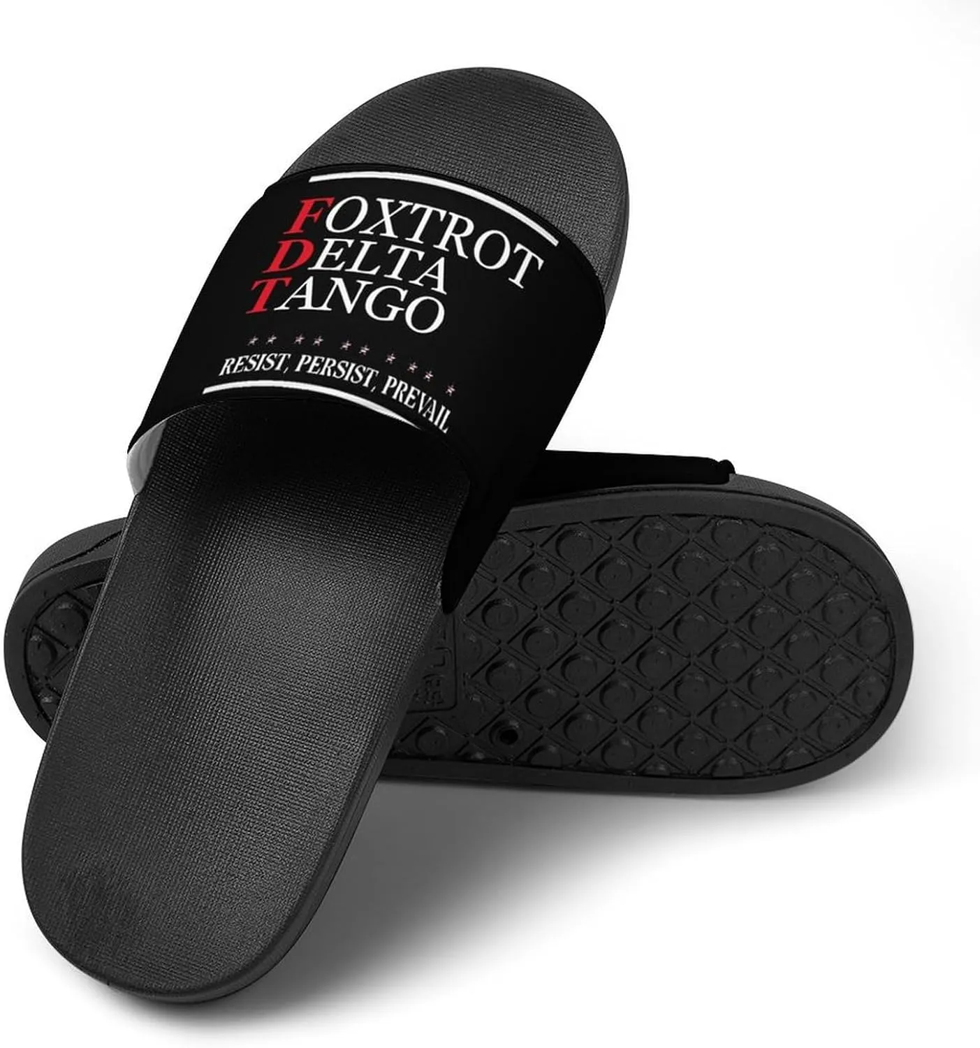 Foxtrots Deltas Tangos Slides Shoes Man Women Sandals Flip Flops Slippers Non Slip Sandle Peeptoe Shower Shoe Soft Soles Flip Flops Indoor Outdoor
