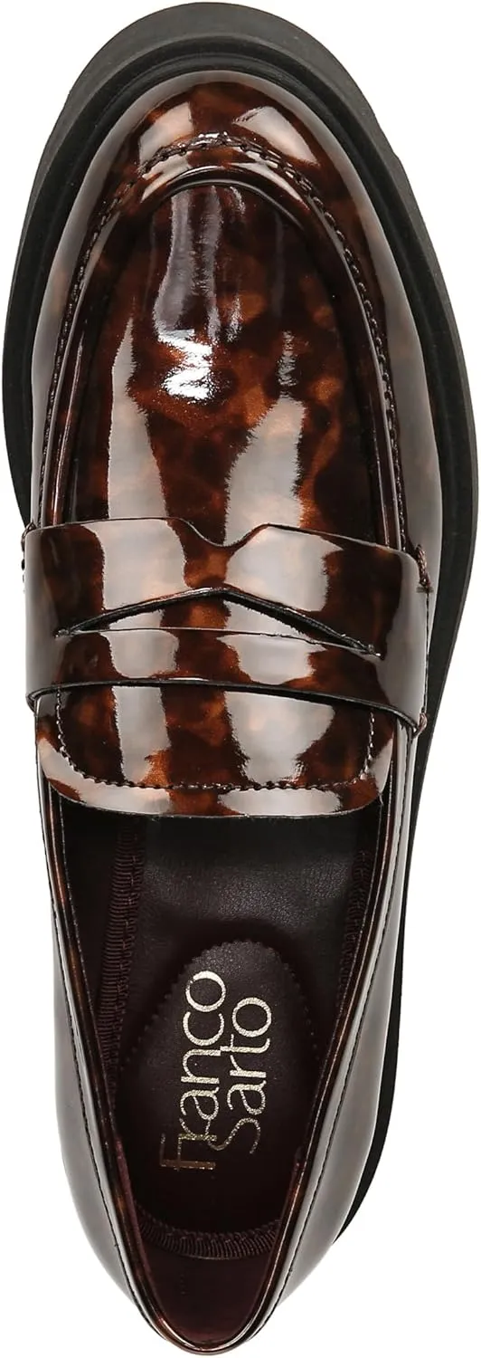 Franco Sarto Women's Balin Lug Sole Penny Loafer