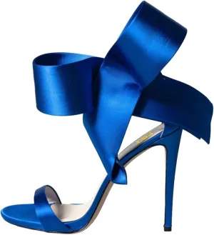 FSJ Women Bowknot Pumps D'Orsay Open Toe Ankle Strap Stiletto High Heel Sandal Wedding Party Dress Shoes Size 4-16 US