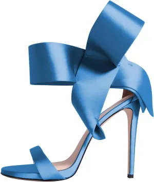 FSJ Women Bowknot Pumps D'Orsay Open Toe Ankle Strap Stiletto High Heel Sandal Wedding Party Dress Shoes Size 4-16 US