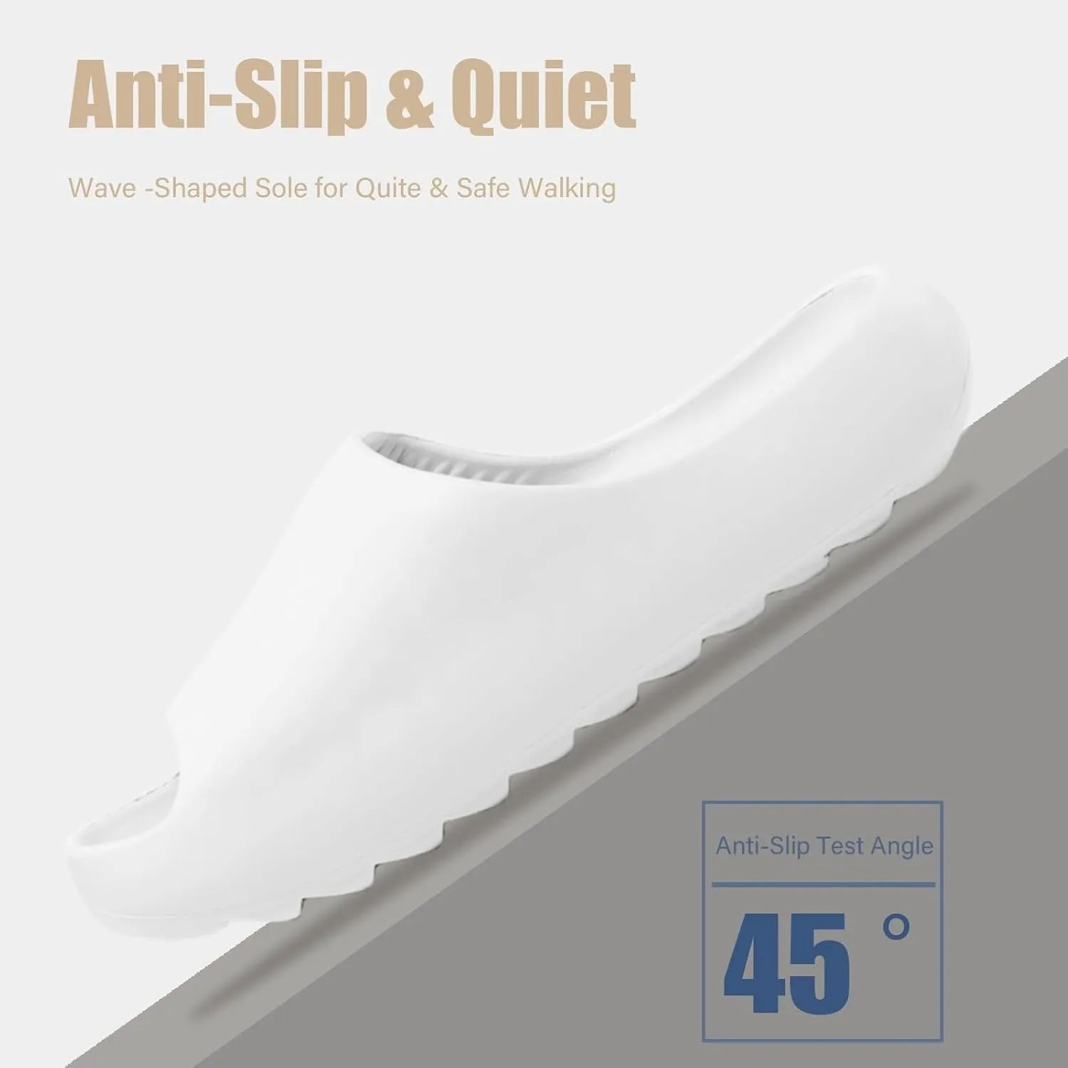 FUUPNN Kids Cloud Slides Non Slip Slides for Girls Boys Comfy Lightweight Toddler Sandals Open Toe House Slippers Indoor Outdoor