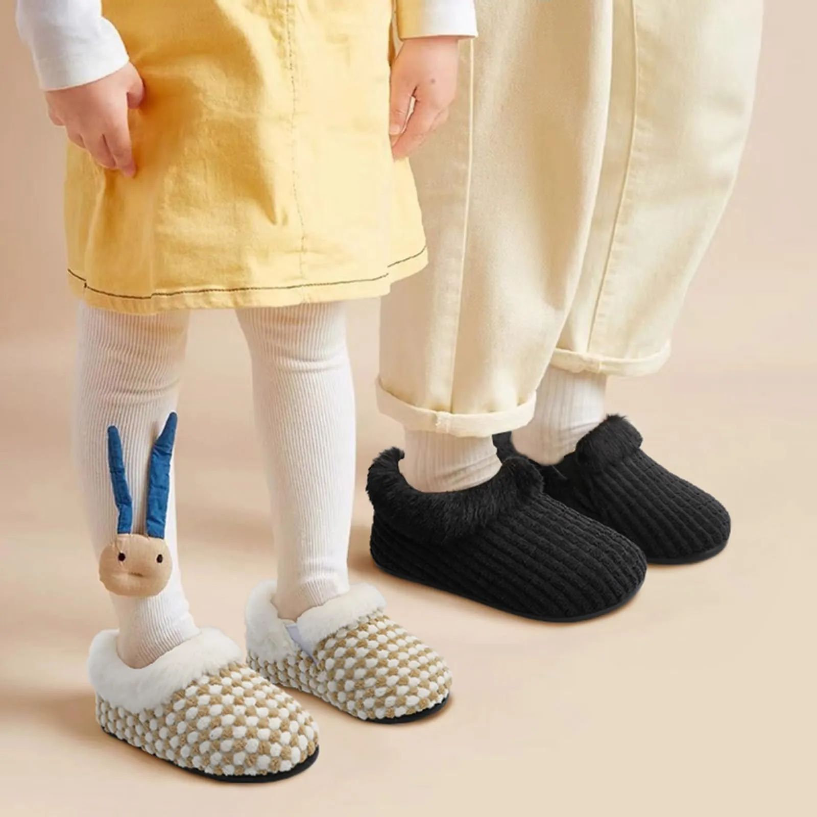 Fuzzy Toddler House Slippers
