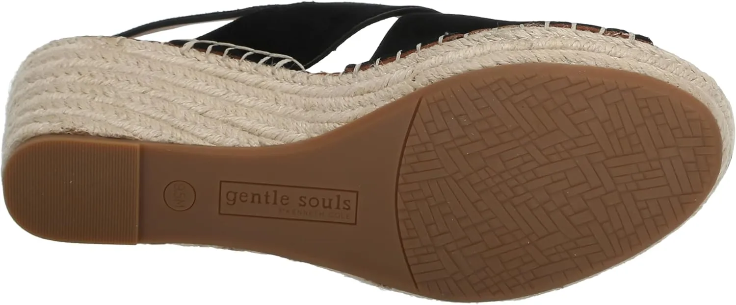 Gentle Souls by Kenneth Cole Women's Claudia Espadrille Wedge Sandal