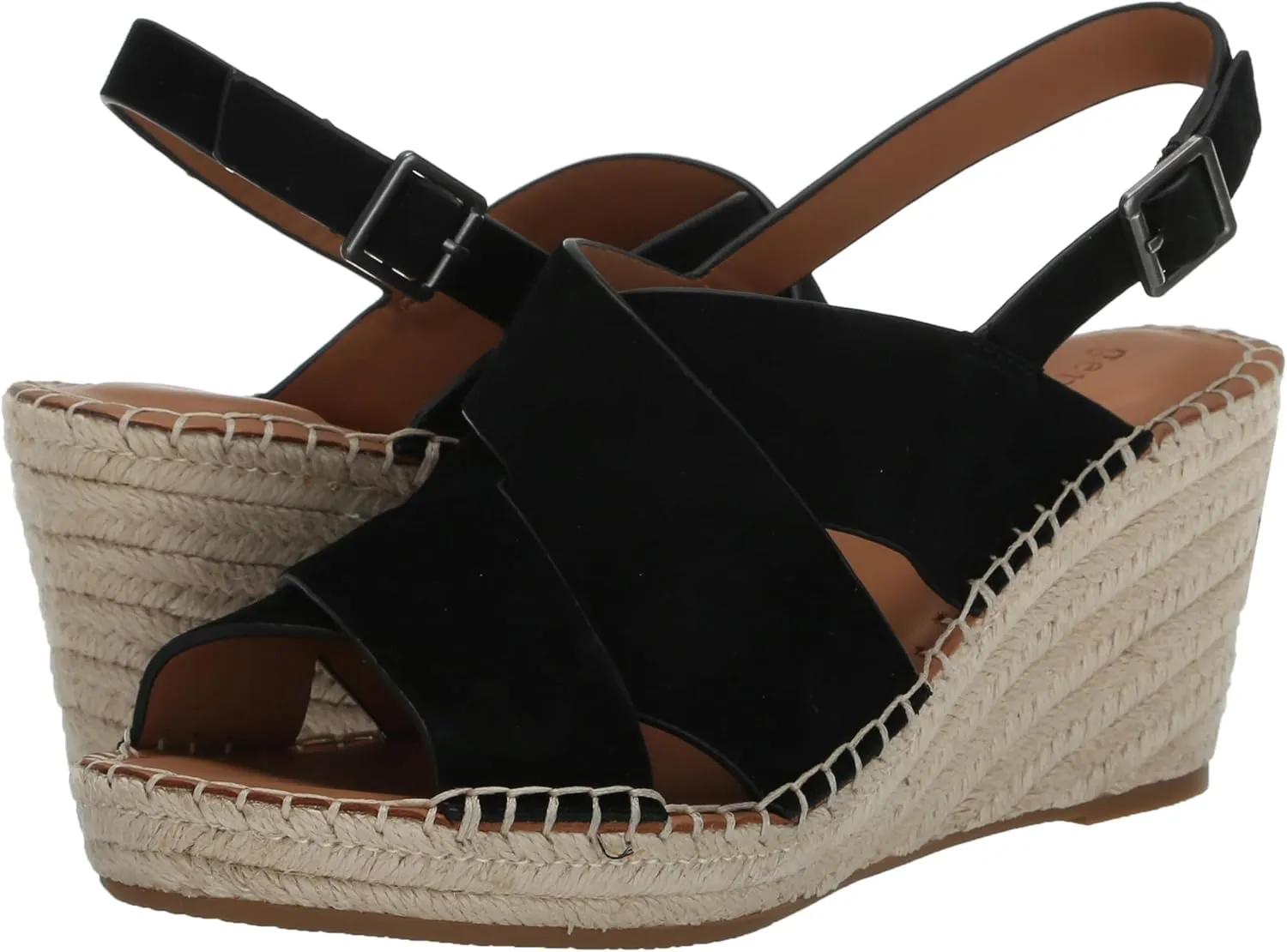 Gentle Souls by Kenneth Cole Women's Claudia Espadrille Wedge Sandal