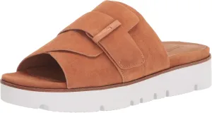 Gentle Souls by Kenneth Cole Women's Lavern Lightweight Platform Strap Slide Sandal
