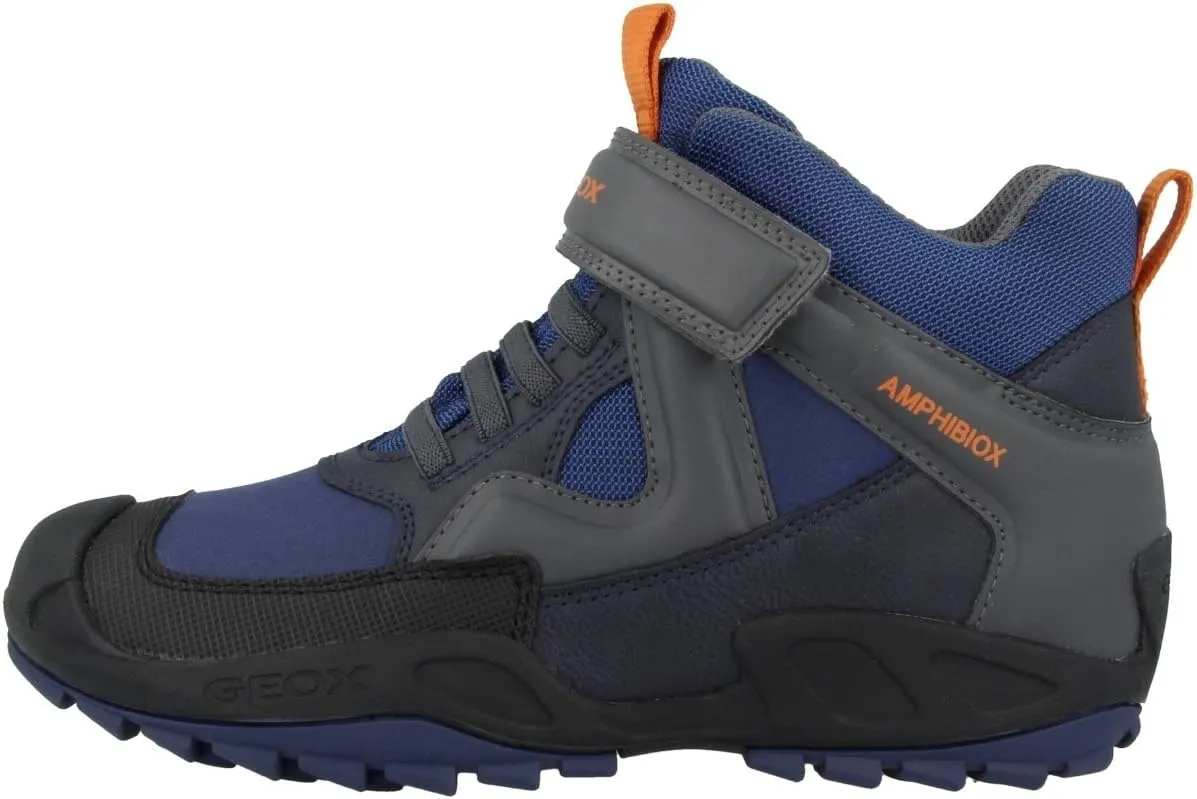 Geox Boys Hi Top Trainer Shoe