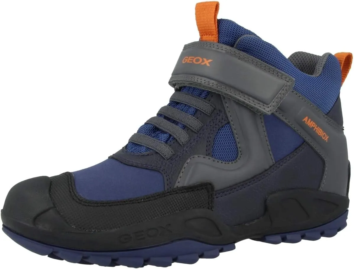 Geox Boys Hi Top Trainer Shoe