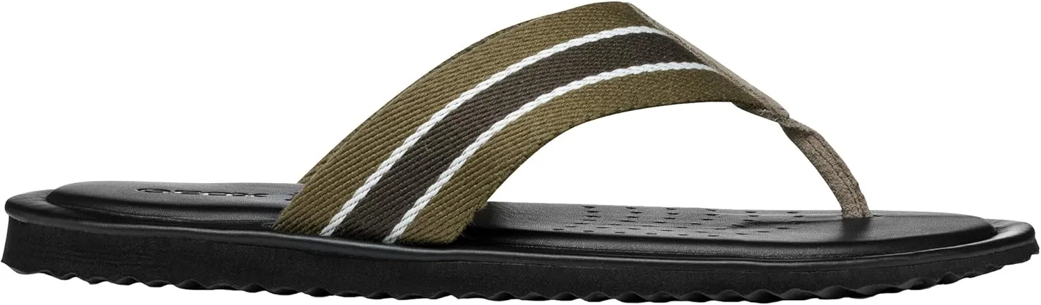 Geox Men's Flat Slide Sandal