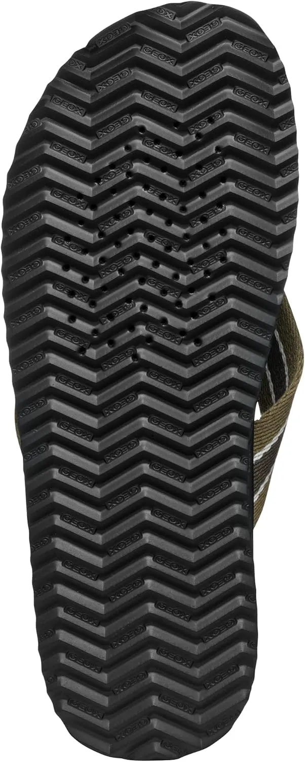 Geox Men's Flat Slide Sandal