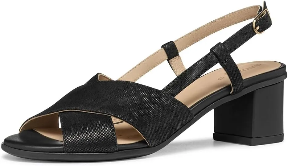 Geox Women's D Aurely 50 a Heeled Sandal