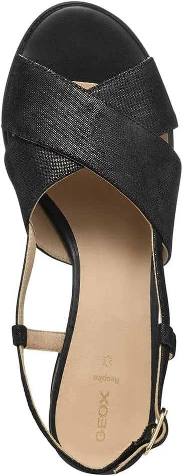 Geox Women's D Aurely 50 a Heeled Sandal