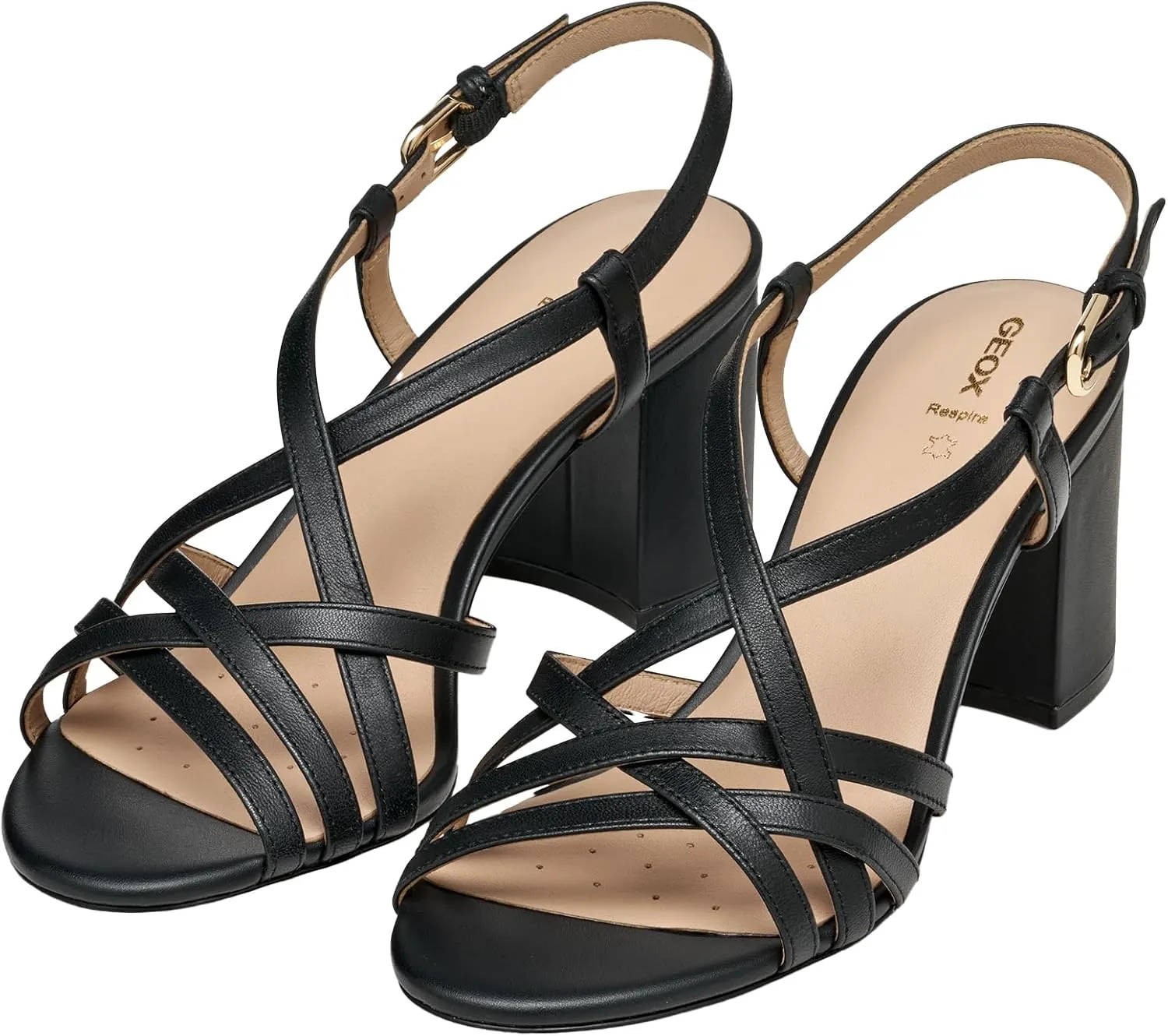Geox Women's Rear Sling Heeled Sandal