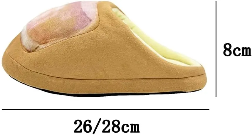 Giant Toe Slippers, Big Toe Slippers Funny, Toe Nail Slippers, Anti-Slip Creative Thumb Slippers, Thick Sole Big Toenail Slippers Funny for Men Women
