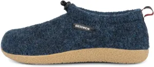 Giesswein Slipper Vent - Closed Felt Slippers for Women & Men, Anti-Slip Sole, Warm Mules with Replaceable Footbed