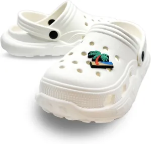 Girls Durable Roomy Sandals Little Big Kids Luminous Slip on Clogs Boys Children Pool Water Garden Swim Beach Slipper (Runs 1 Size Large)